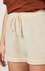 Women's shorts Cybertown - PEARL - Beige - S