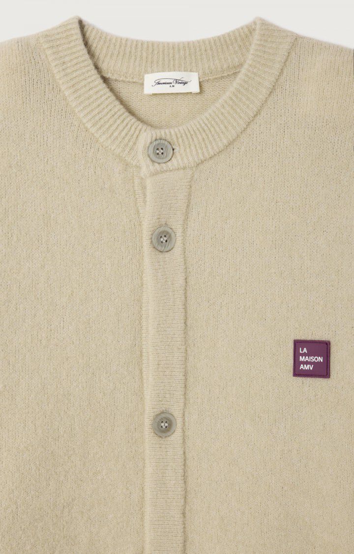 Men's cardigan Vitow, HUMMUS, hi-res