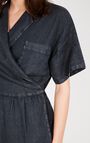 Women's dress Tibtown - CARBON - Black - XS-S