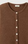 Women's cardigan Vitow, CHOCOLATE MELANGE, hi-res