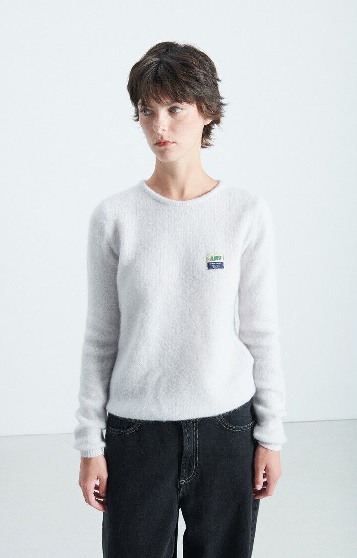 Women's jumper Vitow - BLUE DRAGEE MELANGE - Blue