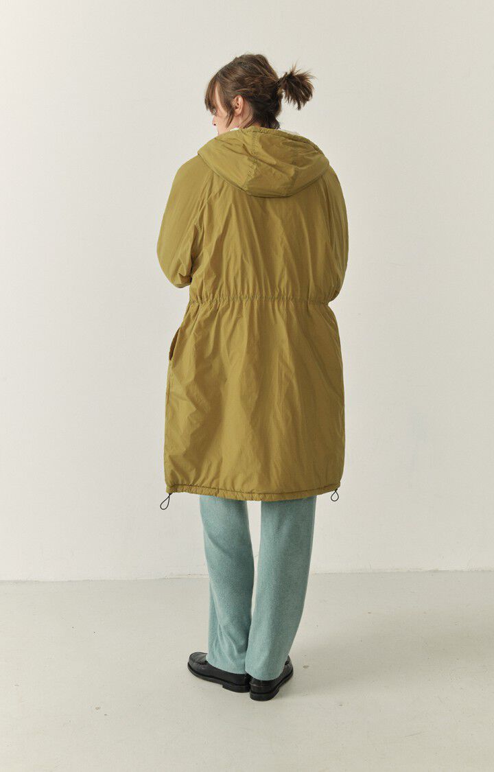 Impresionante Admirable es inutil Abrigo mujer Lijy - ANTíLOPE Vert - H22 | American Vintage