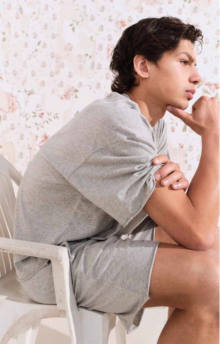 Men's T-shirt Oxyl - HEATHER GREY - Grey - XS