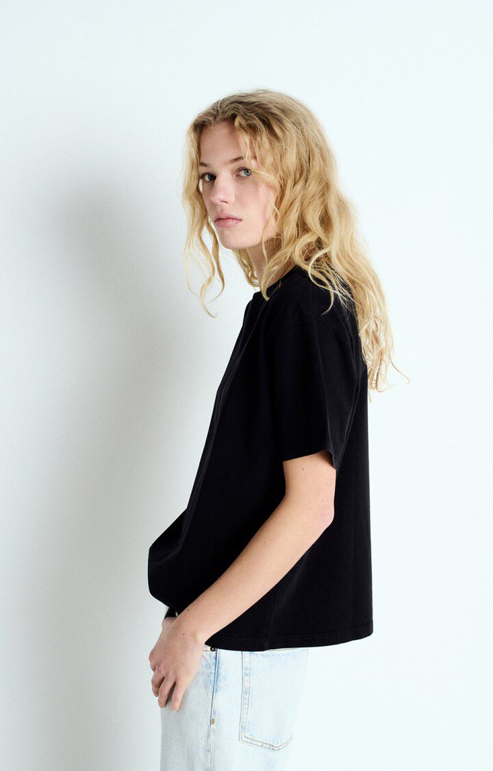 T-shirt femme Fizvalley, NOIR VINTAGE, hi-res-model