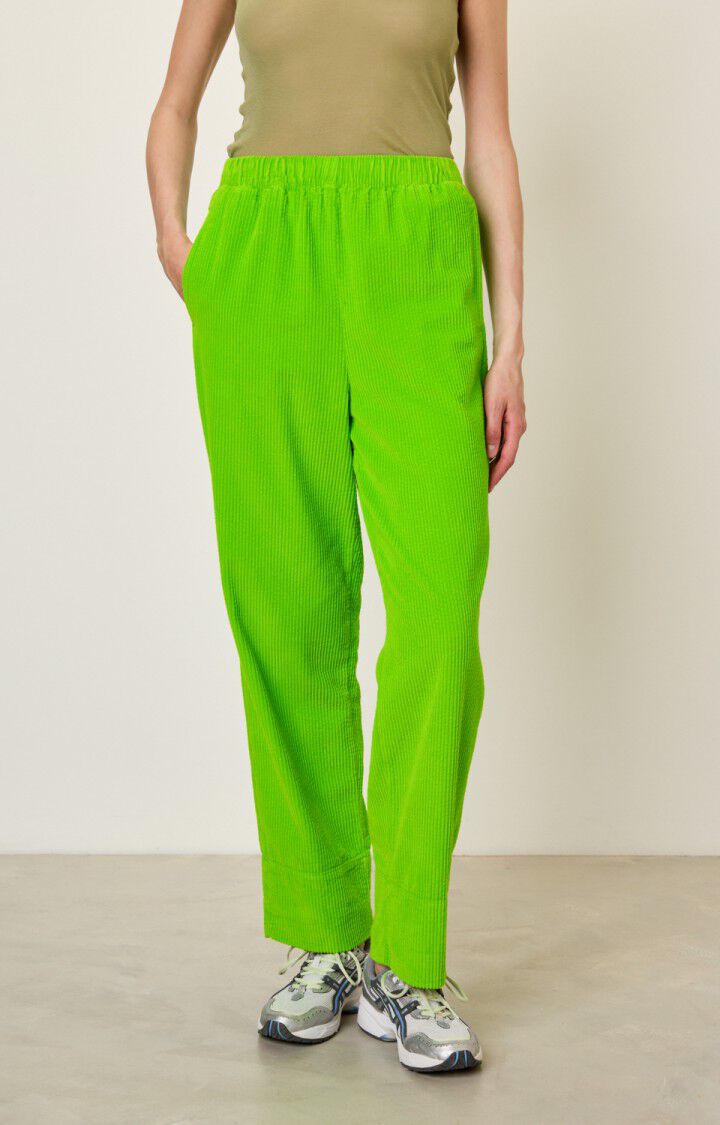 Women's trousers Padow - GRANNY SMITH APPLE - Green - S