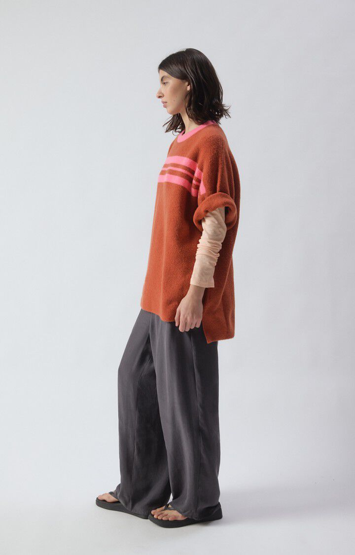 Women's jumper Damsville, TERRACOTTA MELANGE, hi-res-model