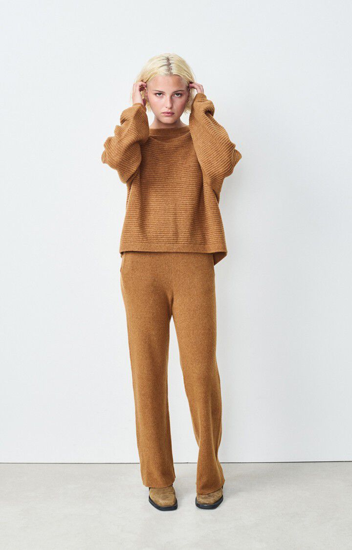 Women's joggers Raxow, BRUNETTE MELANGE, hi-res-model