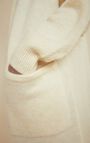 Women's cardigan East - MELANGE PEARL - Beige - XS-S