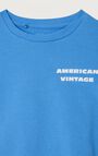 Kid's t-shirt Fizvalley - VINTAGE CELESTIAL - Blue - 3