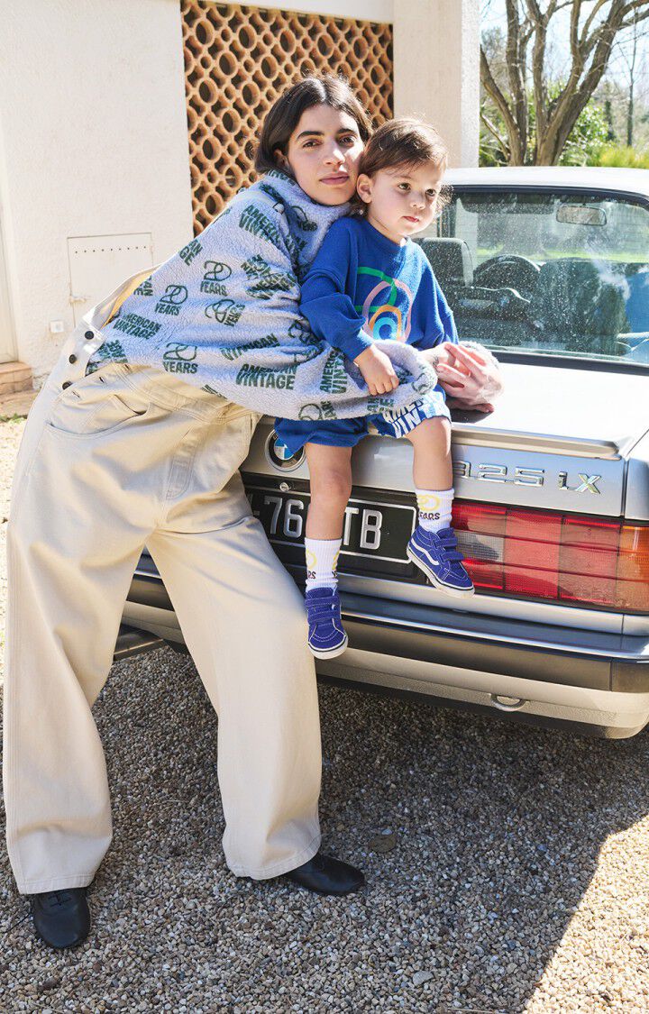 Men's dungarees Snopdog - 20 years, ECRU, hi-res-model