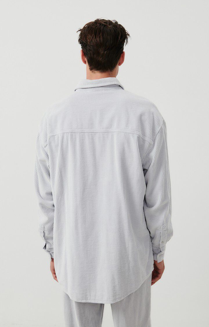 Men's shirt Padow, VINTAGE SILVER, hi-res-model