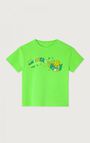 Kinderen-T-shirt Fizvalley, FLUORESCERENDE ABSINT, hi-res
