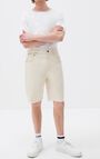 Men's shorts Tineborow, ECRU, hi-res-model