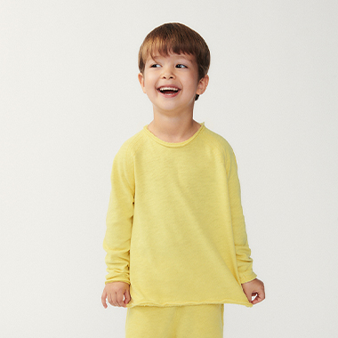 American Vintage - Kids t-shirt Evona OVERDYED BROWN